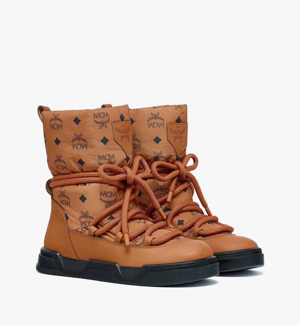 Skyward Ankle Boots in Padded Monogram Nylon 1 Skyward Ankle Boots in Padded Monogram Nylon 1